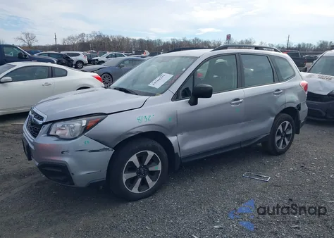 2017 Subaru Forester 2.5I from USA, damaged, VIN JF2SJABC5HH541322
